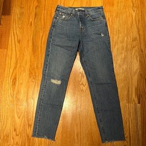 Wedgie, Levi’s jeans dark wash
